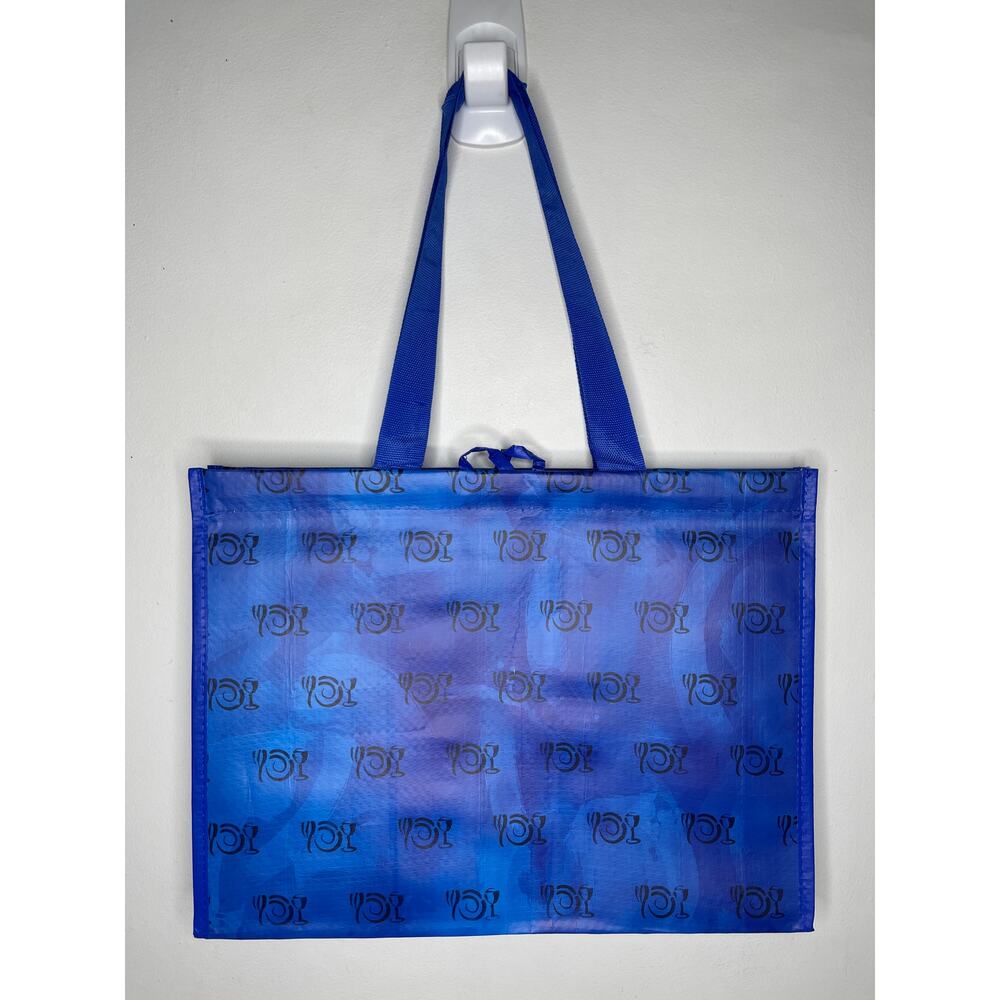 Wegmans Blue Click N' Stay Reusable Grocery Tote Bag w/ Removable Liner NEW NWT! - Picture 6 of 16